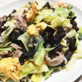 美結ママmukku☆'s cooksnap of when they made 豚肉ときくらげの中華炒め☆.
