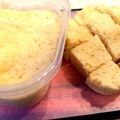 kiyosechan's cooksnap of when they made HM使い切りレンジで卵なしバナナ蒸しパン.