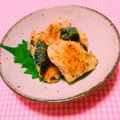 まあまま☆0403's cooksnap of when they made 鮭海苔パン粉焼き.