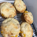 ユカtoマオマオ's cooksnap of when they made ホケミで簡単☆卵不使用・チーズマフィン。.