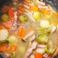ゆゆ02's cooksnap of when they made 芽キャベツスープ.