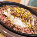 ゆにこーん☆'s cooksnap of when they made 簡単 ホットプレート ペッパーランチ風.