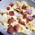Ueda_ke's cooksnap of when they made カリフラワーの鮭マヨチーズ焼き.