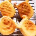 Happyらいふ❦'s cooksnap of when they made 子どもと一緒にマドレーヌ♪.