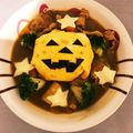 団子三兄弟➕姫のママ's cooksnap of when they made 簡単☆ハロウィンカレー.