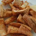 かかちゃん1234's cooksnap of when they made 給食の揚げパン風■きな粉ラスク■.