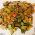 クック2799AH☆'s cooksnap of when they made 豚肉とズッキーニとポテトの炒めもの.