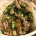 ゆいまーるん's cooksnap of when they made ☆Love離乳食☆豚のオクラなめこあん.