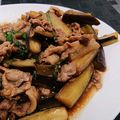 elyse's cooksnap of when they made 紫蘇たっぷり♪豚肉となすのポン酢炒め.