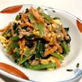 asuuumomo's cooksnap of when they made フライパン1個で♪和風♪小松菜サラダ♪.