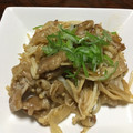 mikiko0312's cooksnap of when they made 豚肉とえのきのポン酢炒め.