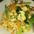 ёdey2upё's cooksnap of when they made 子どもパクパク☆小松菜とろとろ卵炒め.