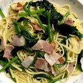 ☆smile　胡桃☆'s cooksnap of when they made ほうれん草の和風パスタ.