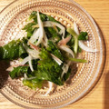クック5U2VYT☆'s cooksnap of when they made セロリの葉っぱ活用セビーチェ(タイ風).