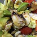HANuR526's cooksnap of when they made いかとアボカドとトマトのレモンマリネ.