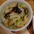★かおっち★'s cooksnap of when they made 茹で白菜のあっさり塩昆布和え.