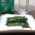 ダイナマイト漆黒's cooksnap of when they made 辛っ！旨〜♡青唐辛子の大葉味噌焼き.