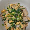ブンミツ's cooksnap of when they made ふわふわ玉子とニラ豚炒め♪.