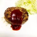 chipcafe's cooksnap of when they made マヨネーズで！ジューシーハンバーグ.