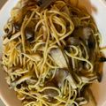 Sattoace's cooksnap of when they made お吸い物で☆ 和風パスタ☆.