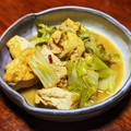 hanaumimin's cooksnap of when they made 白菜と厚揚げの味噌バター煮.