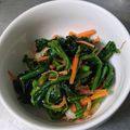 おかかーさん's cooksnap of when they made 簡単。具だくさんのほうれん草のおひたし.