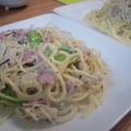 ゴースカ's cooksnap of when they made 松茸香る、茸の和風クリームパスタ.