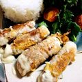ぴけー's cooksnap of when they made 大葉とチーズの豚肉巻き.