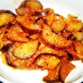 バニラchan's cooksnap of when they made ナスのバジルケチャップ炒め.