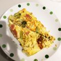 わかきゃおりん's cooksnap of when they made 玉子焼き器でスパニッシュオムレツ♪.