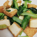 ネコのキャンベル's cooksnap of when they made 簡単☆小松菜と絹厚揚げの煮浸し.