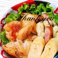 ♡мiчаⅵ♡⋆'s cooksnap of when they made お弁当にも☆鶏肉のにんにく味噌漬け焼き.