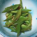 ♪じゅんちこ♪'s cooksnap of when they made ジャンボいんげんのゴマ和え.