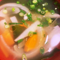 ぷりっこ警備会社's cooksnap of when they made 大根とワカメのスープ.