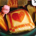 ❀akiko❀'s cooksnap of when they made 簡単 キャラ弁 りんご 飾り切り①.