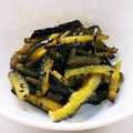 ちょこっとクック's cooksnap of when they made 捨てないで！かぼちゃの皮できんぴら.