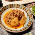 あず7225's cooksnap of when they made 里芋と鶏ひき肉のケチャップ煮.