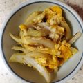S・ルナ's cooksnap of when they made お弁当に♪＊卵と玉ねぎのシンプル炒め＊.