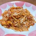 cookhkm's cooksnap of when they made ベーコンとじゃが芋のカレーチーズマヨ炒め.