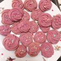れ♡きょーまま's cooksnap of when they made ☆☆紫芋の絞り出しクッキー☆☆.