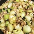クックゆきんこ's cooksnap of when they made 簡単節約☆鶏ひきもやしとチンゲン菜炒め.