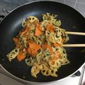 クックNP9ISV☆'s cooksnap of when they made ♡黄金比！蓮根のきんぴら♡.