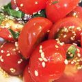 ノエル・ギャラガー's cooksnap of when they made 簡単一品＊トマトと大葉の和風和え.