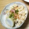 みぃくんのママ's cooksnap of when they made 里芋とベーコンの炊き込みご飯.