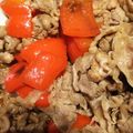 クックWYSDEU☆'s cooksnap of when they made パプリカと牛肉のオイスターソース炒め.