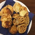 ブルちゃん☆'s cooksnap of when they made さつまいもの天ぷら★簡単バージョン.