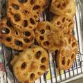 ブルちゃん☆'s cooksnap of when they made 蓮根の天ぷら.
