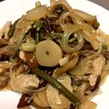 オバケくちびる's cooksnap of when they made 豚肉と山菜水煮の炒め物.