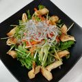 くまやっこ's cooksnap of when they made 水菜とじゃこのごまポンサラダ.