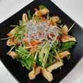 くまやっこ's cooksnap of when they made 水菜とじゃこのごまポンサラダ.